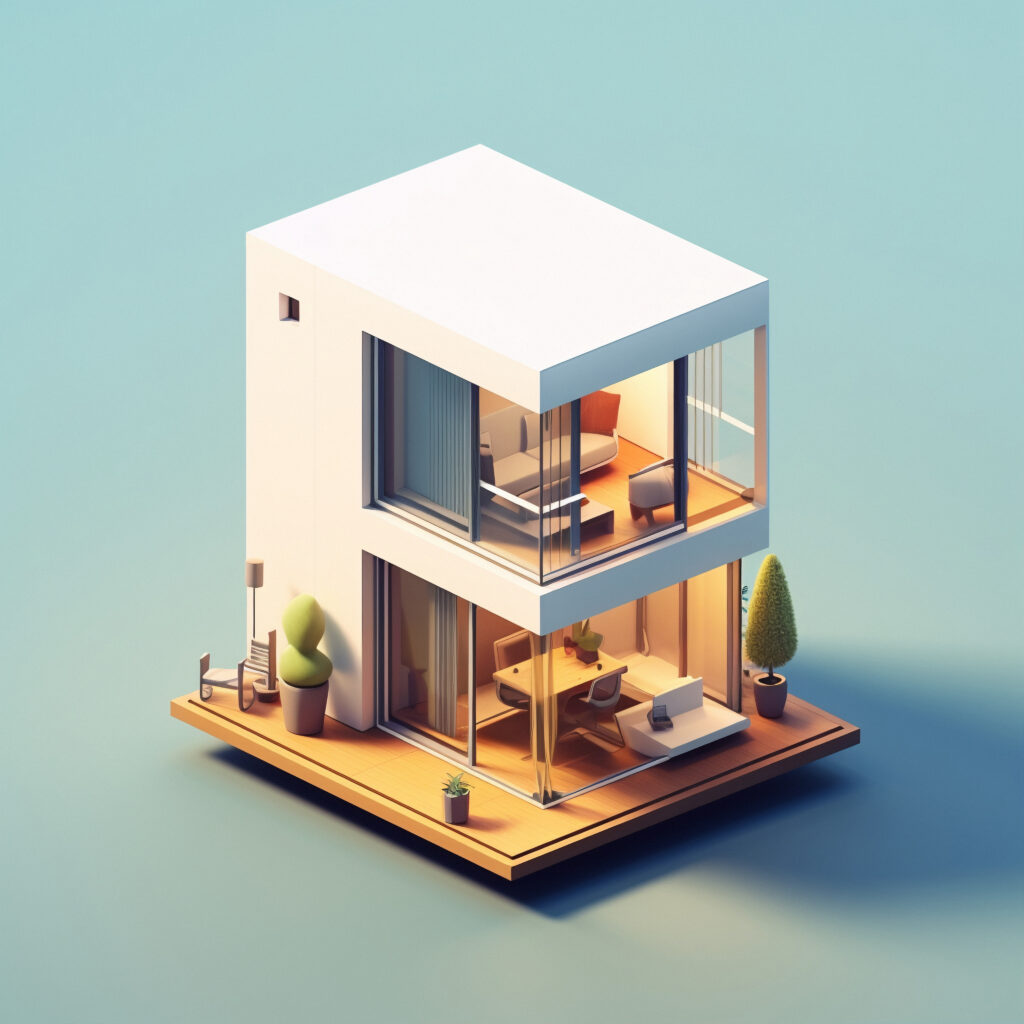 3d-rendering-isometric-house